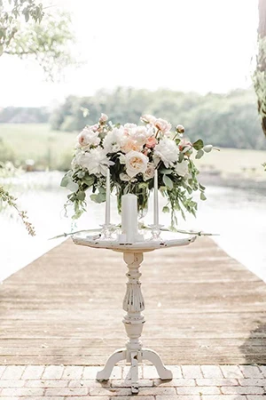 wedding unity candle holder set