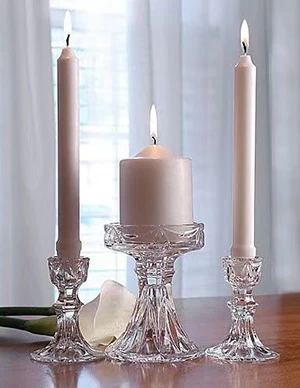 crystal unity candle holder