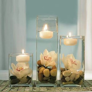 floating candles wedding