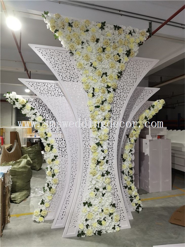 the wedding arch