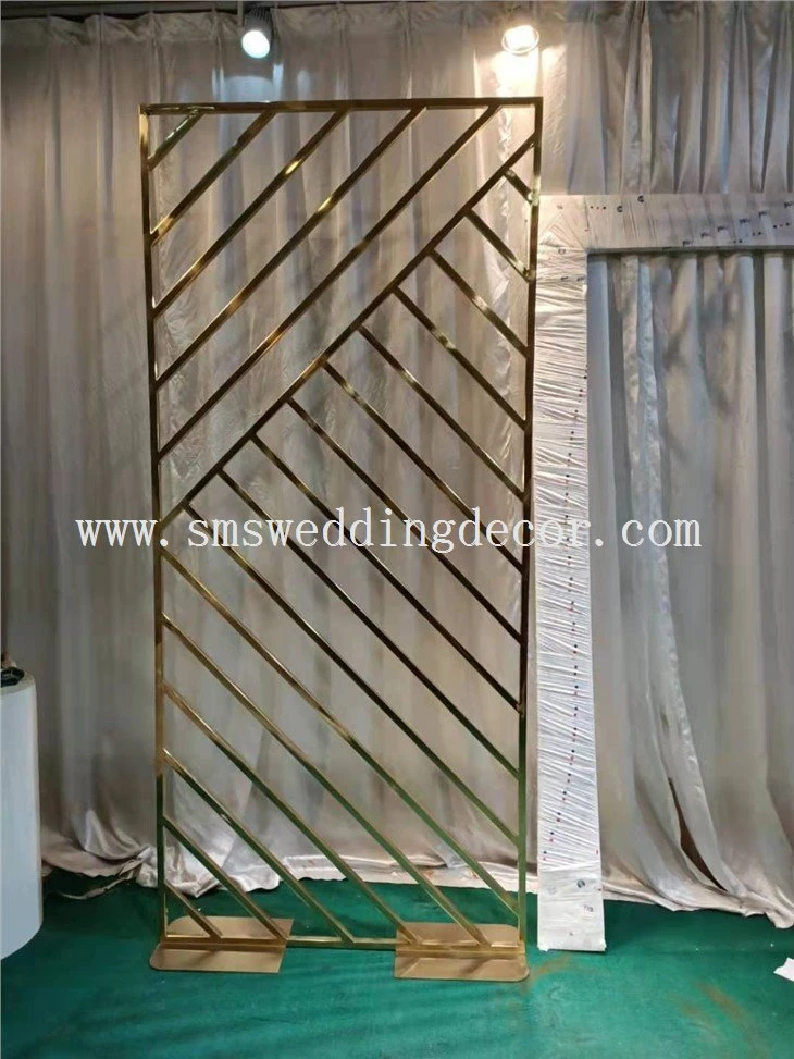 square metal wedding arch