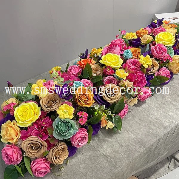 long table wedding flowers
