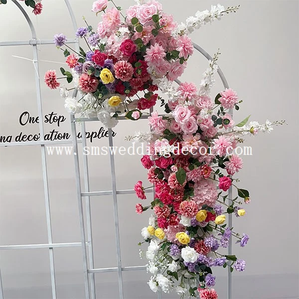 artificial wedding arch flowers