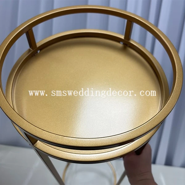 gold flower holder