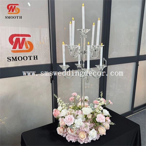 glass candelabra centerpieces glass candelabra centerpieces
