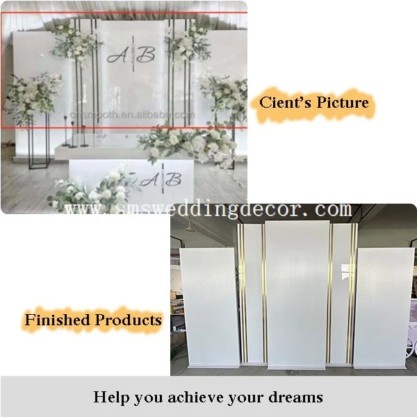 wedding background stage decoration