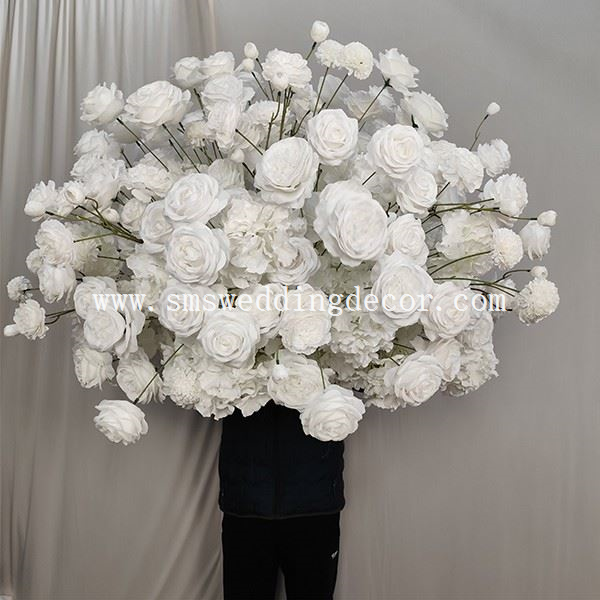 large flower ball centerpieces